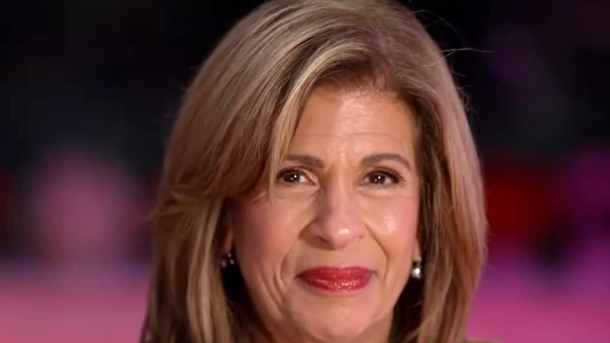 hoda kotb face shot from today with hoda and jenna